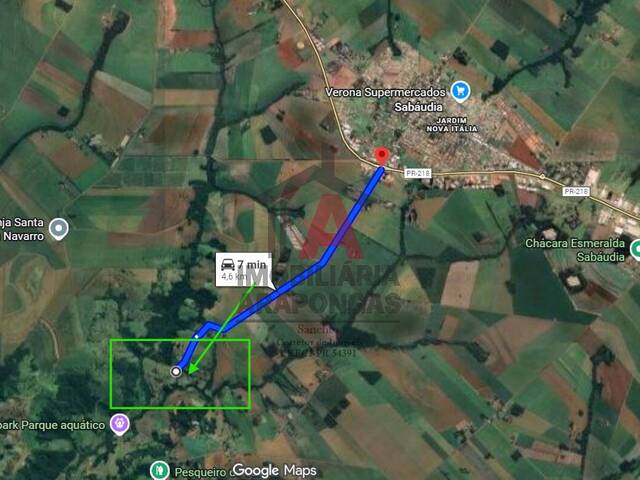 #21 - Chácara para Venda em Sabáudia - PR